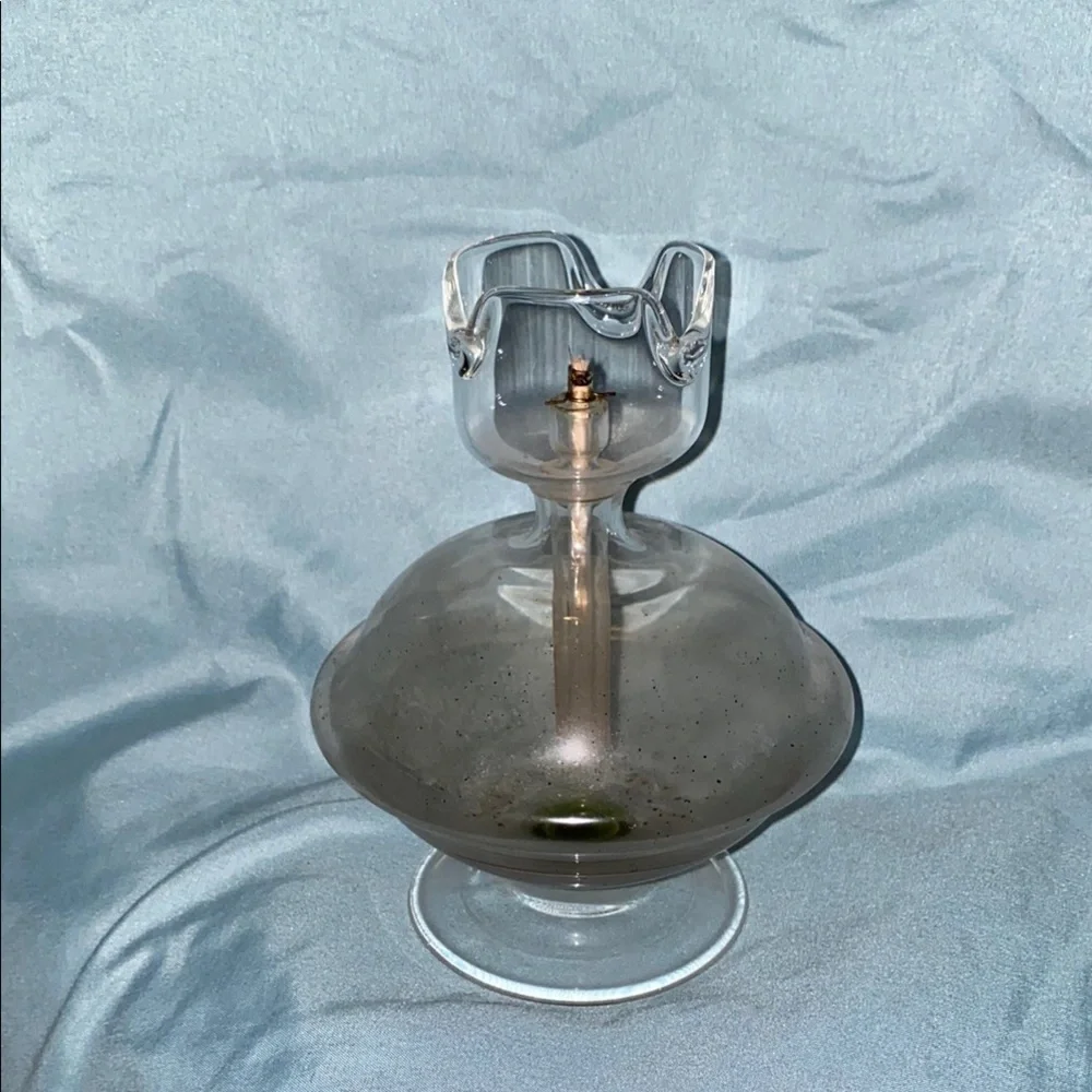 Box48 Vintage Elegant Oil Glass Lamp